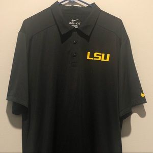 Nike Dri-fit LSU Tigers Polo